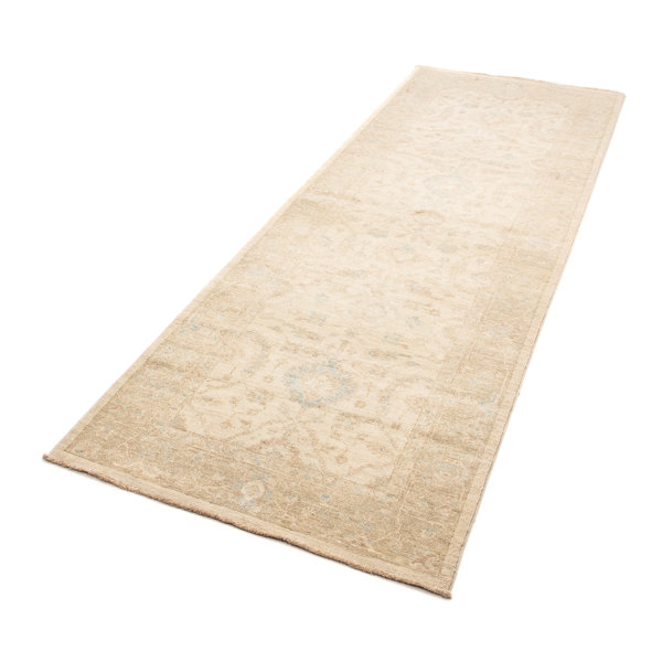 Latitude Vive OneofaKind Aksaa HandKnotted 79cm x 245cm Runner Wool